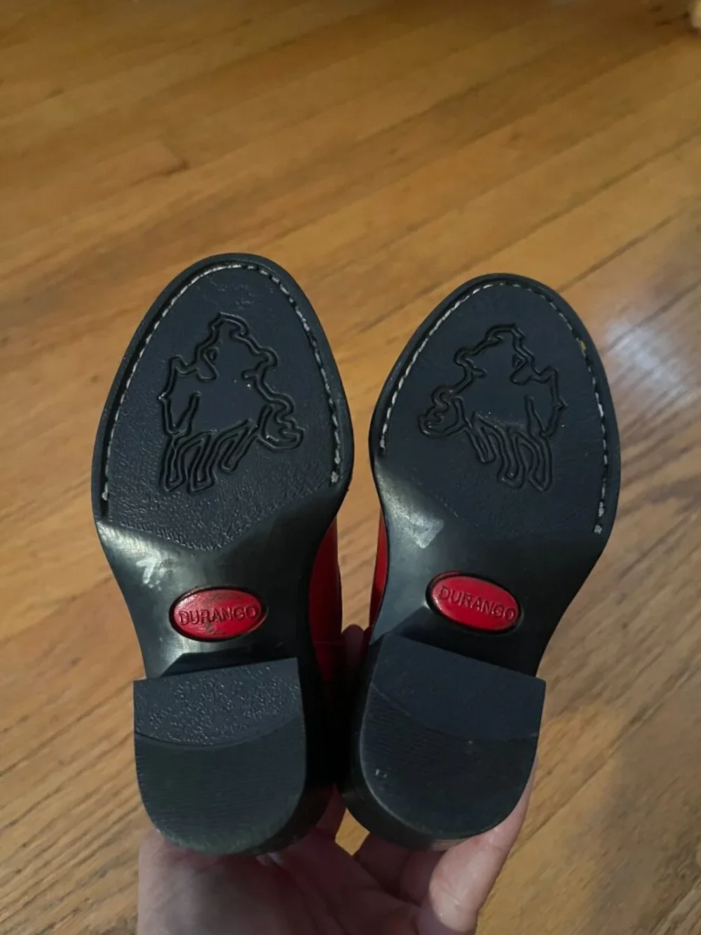 Kids Durango Red Cowboy Boots